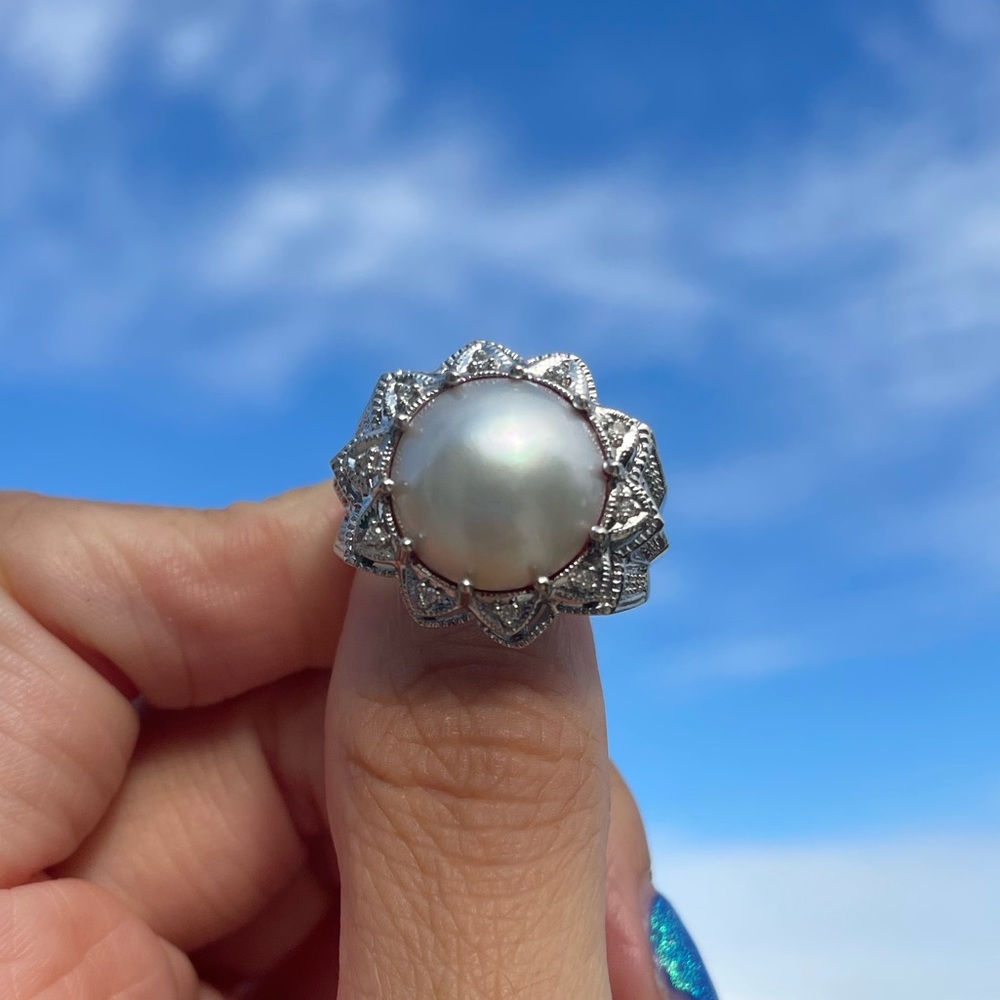 Mabe Pearl Ring